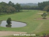 Cali Colombia Golf Course and Country Club with many  Lakes