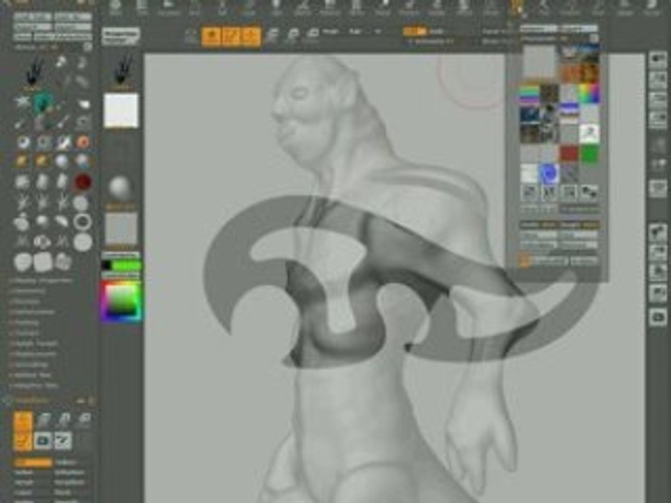 Zbrush 13 stencil