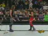 Shawn Michaels and Edge after Royal Rumble