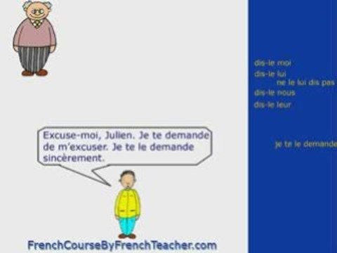 Learn French object pronouns online with a French Teacher