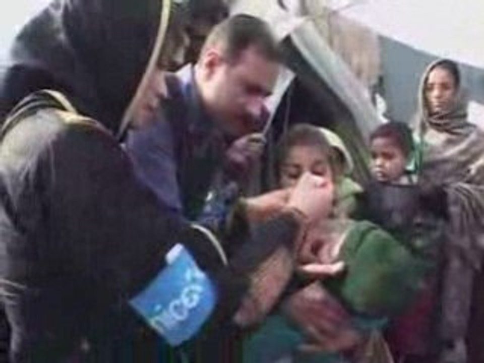 UNICEF Goodwill Ambassador Lucy Liu visits earthquake