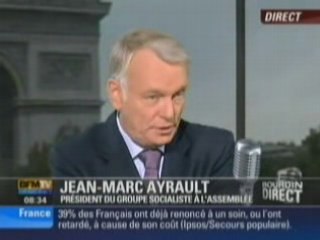 Jean-Marc AYRAULT invité de BFM TV / RMC