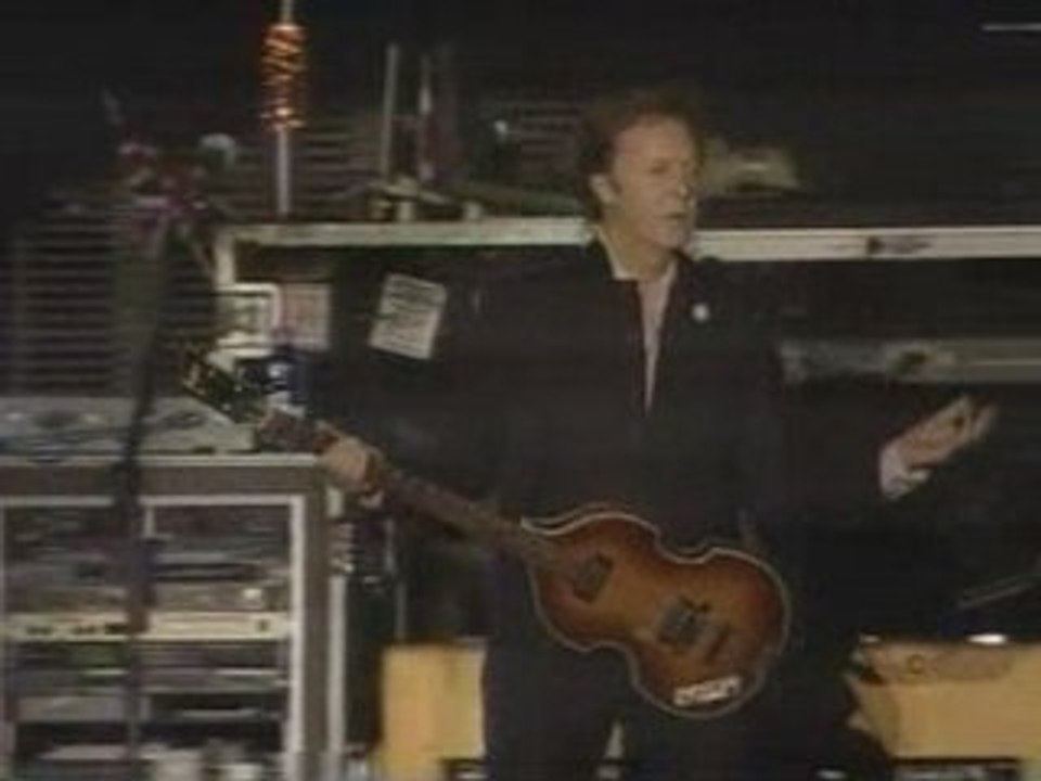 Paul McCartney performs in Israel