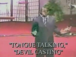 Footage emerges of Palin being blessed to ward off withcraft