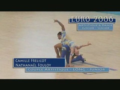 ROLLER ARTISTIQUE - CHAMPIONNAT D'EUROPE - COUPLE ARTISTIQUE JUNIOR