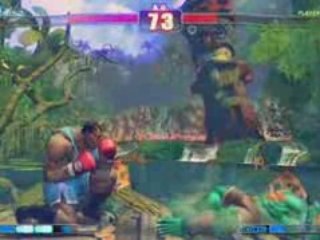 SF4 Blanka vs Balrog