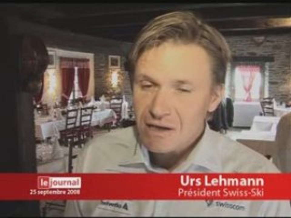Crans-Montana rencontre Urs Lehmann de Swiss Ski