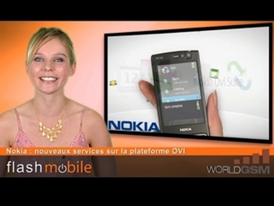 WORLDGSM : FLASHMOBILE : NOKIA Nouveaux Services Ovi