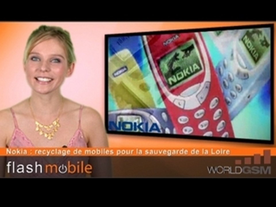 WORLDGSM : FLASHMOBILE : NOKIA & WWF Recyclent les mobiles
