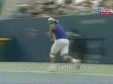 Nadal Passing Shot against Phau - US Open 2008