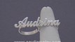 Solid Sterling Silver Personalized Two Finger Name Ring