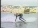 Wake-board sur l'étang de Berre