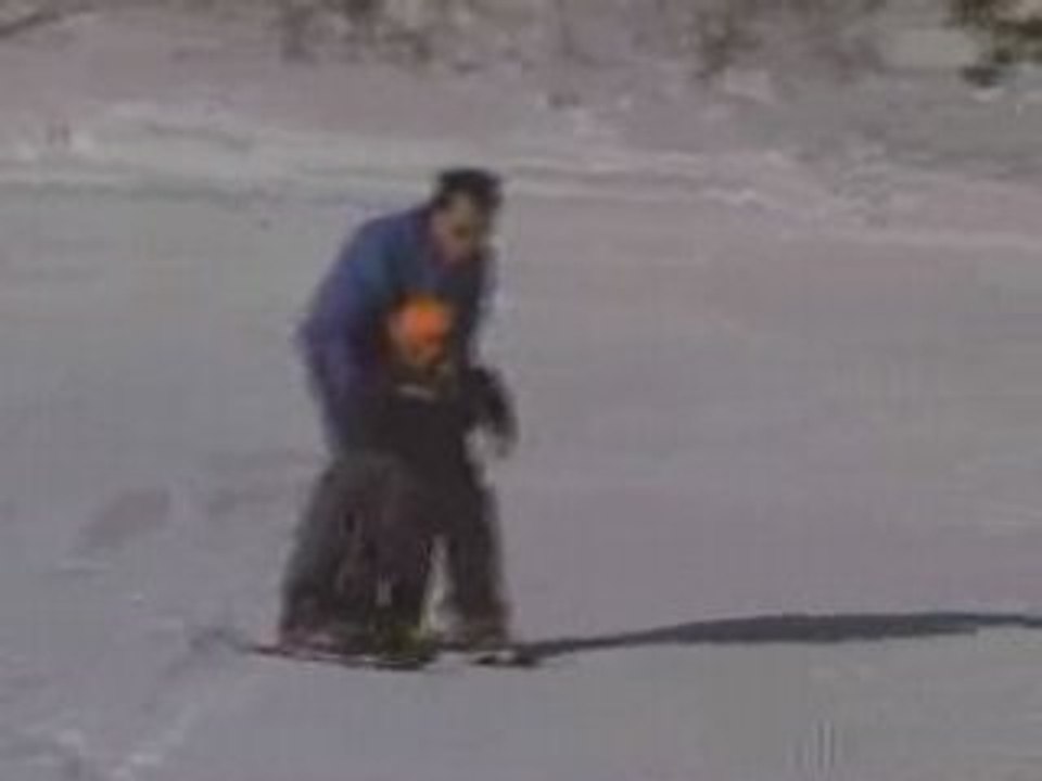 Les Jacquier font du ski