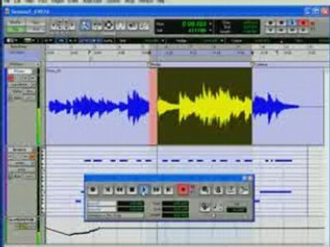Pro tools ProTools 7 Punching In and Out