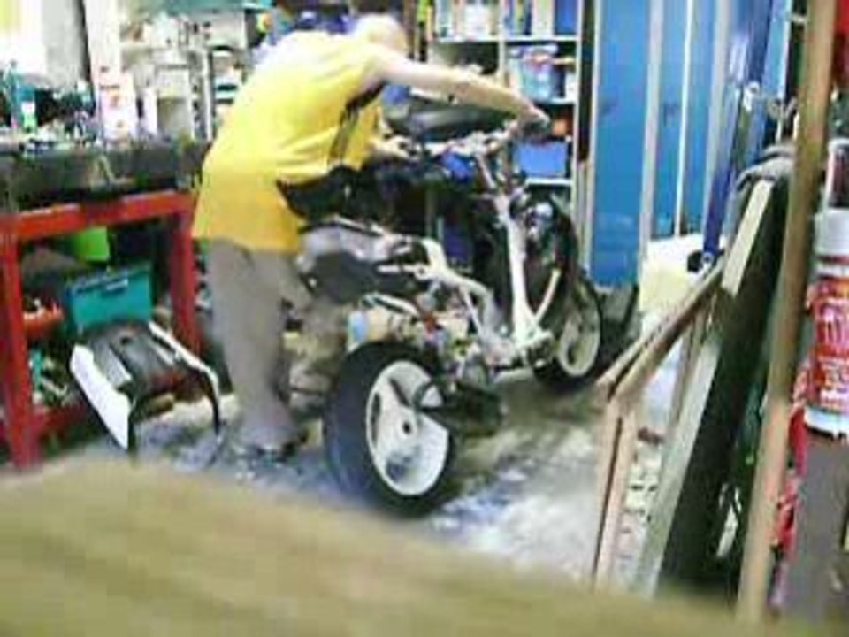 1er Demarrage apres remontage