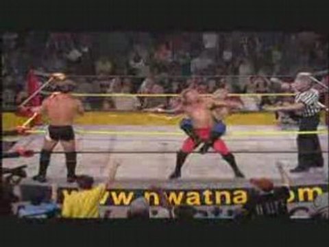 Low Ki Vs Jerry Lynn Vs aj styles part 2