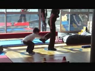 Loan et son premier cours de gym