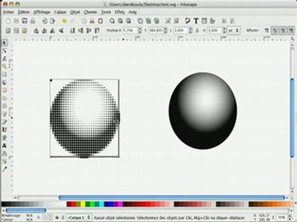 Effet tramage (pavage de clone)