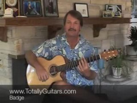 Guitar Lesson- Badge - Cream - Eric Clapton