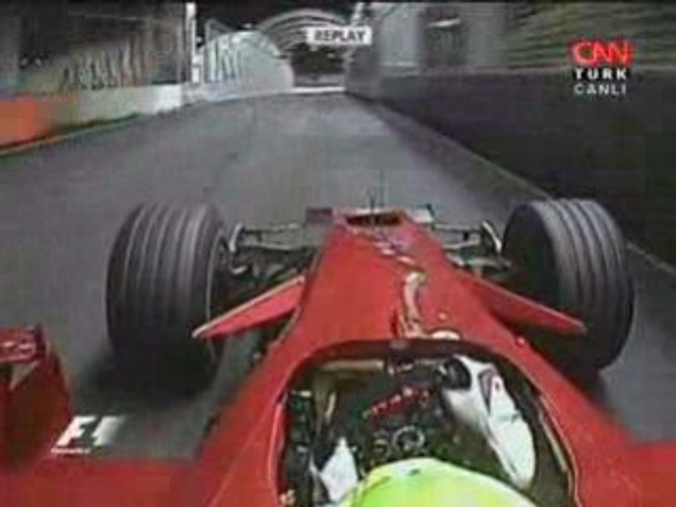 Singapur massa pole-onboard