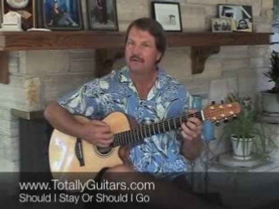 Guitar Lesson- Should I Stay Or Should I Go? - The Clash