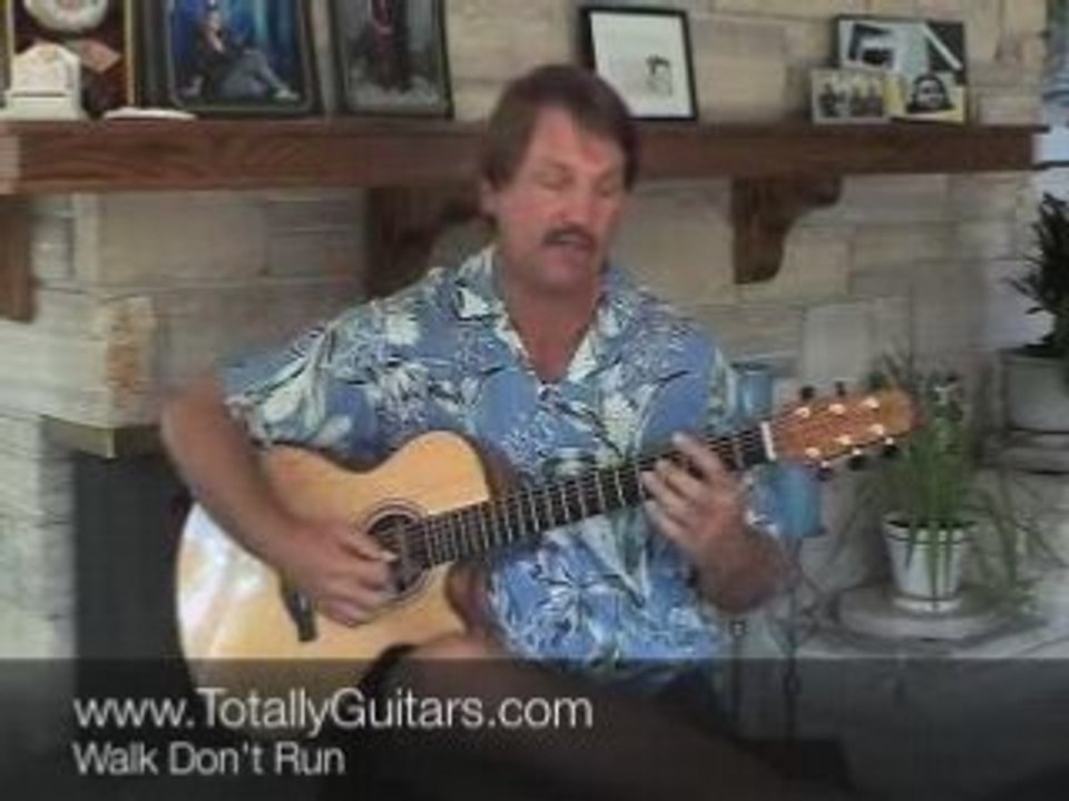 Guitar Lesson- Walk Don't Run - The Ventures