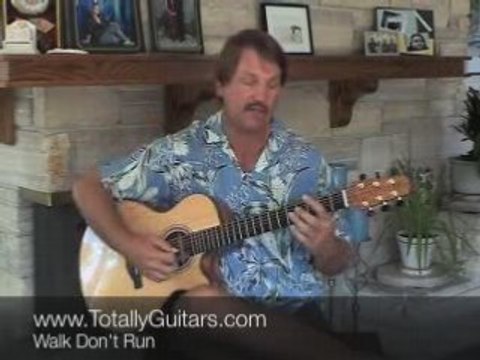 Guitar Lesson- Walk Don't Run - The Ventures