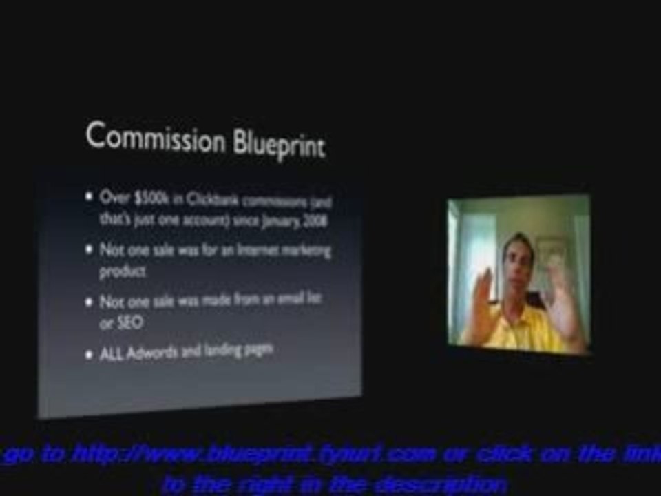 Commission blueprint: make money