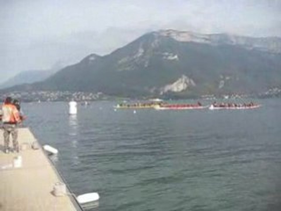 Finale 200m challenge national dragon boat annecy2008