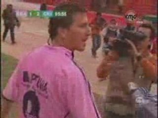 Agresión de Flavio Maestri a futbolista Franco Razotti