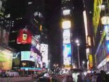 Times Square de nuit NYC