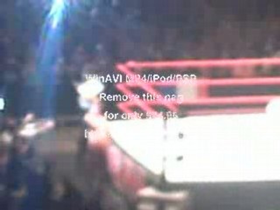 Kane vs Rey mysterio Bercy 2008