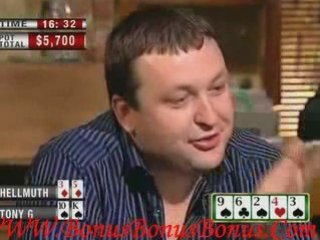 Tony G. VS Phil Hellmuth