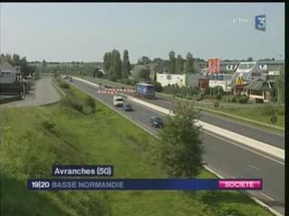 le contournement est d'Avranches dans l'expectative