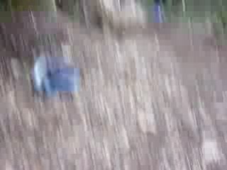 Petite chute vtt