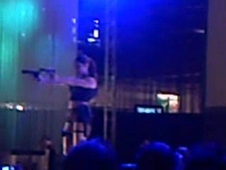 MISS Lara Croft au festival du jeux video 2008