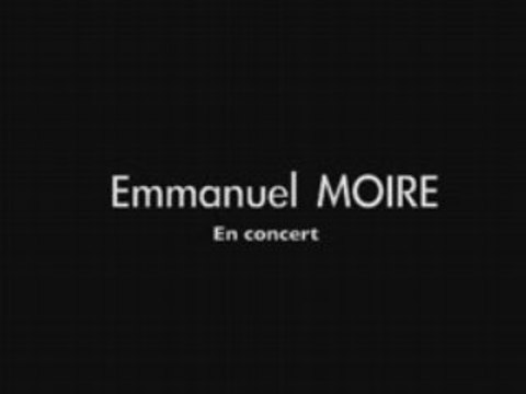 Tournée Emmanuel MOIRE Là où je pars