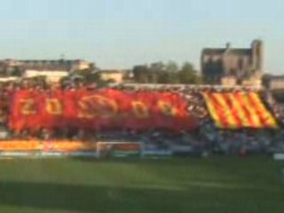 Stade Léon Bollée vu du kop marseillais