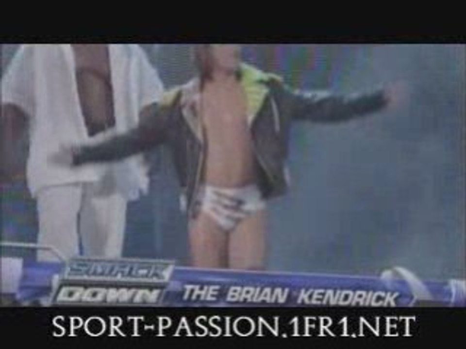Smackdown Triple H Jeff Hardy vs MVP Brian Kendrick Part1