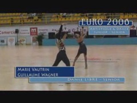 ROLLER ARTISTIQUE - CHAMPIONNAT D'EUROPE 2008 - LIBRE DANSE SENIOR