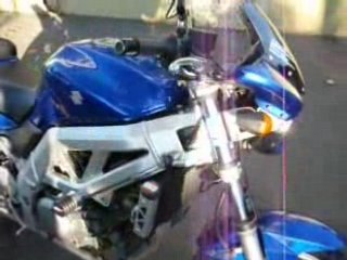 essai pot d'échappement sbk suzuki sv 650