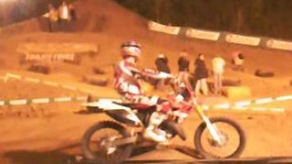 freestyle moto cross a frouard en nocturne ((djo))