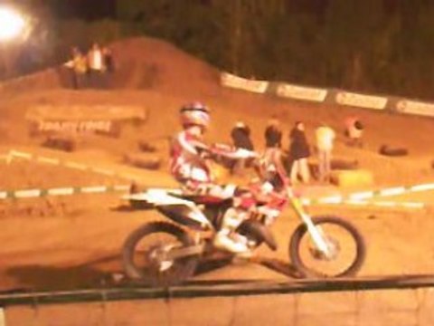 freestyle moto cross a frouard en nocturne ((djo))