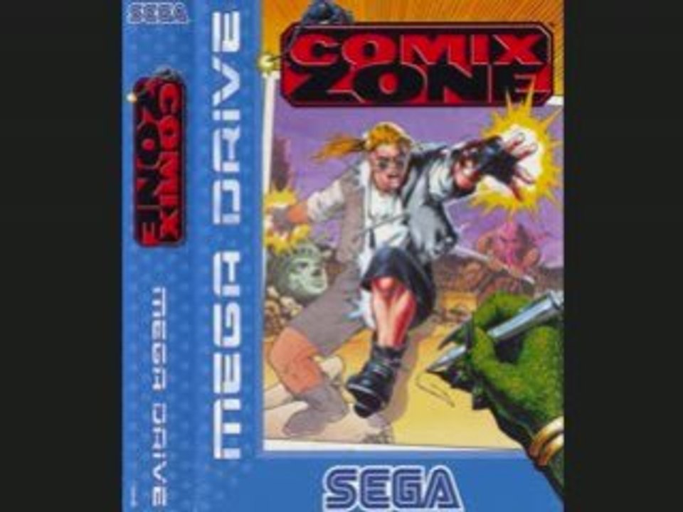COMIX ZONE MUSIQUE SEGA MEGADRIVE STEGAMERS