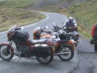 bmw r90s welsh rally