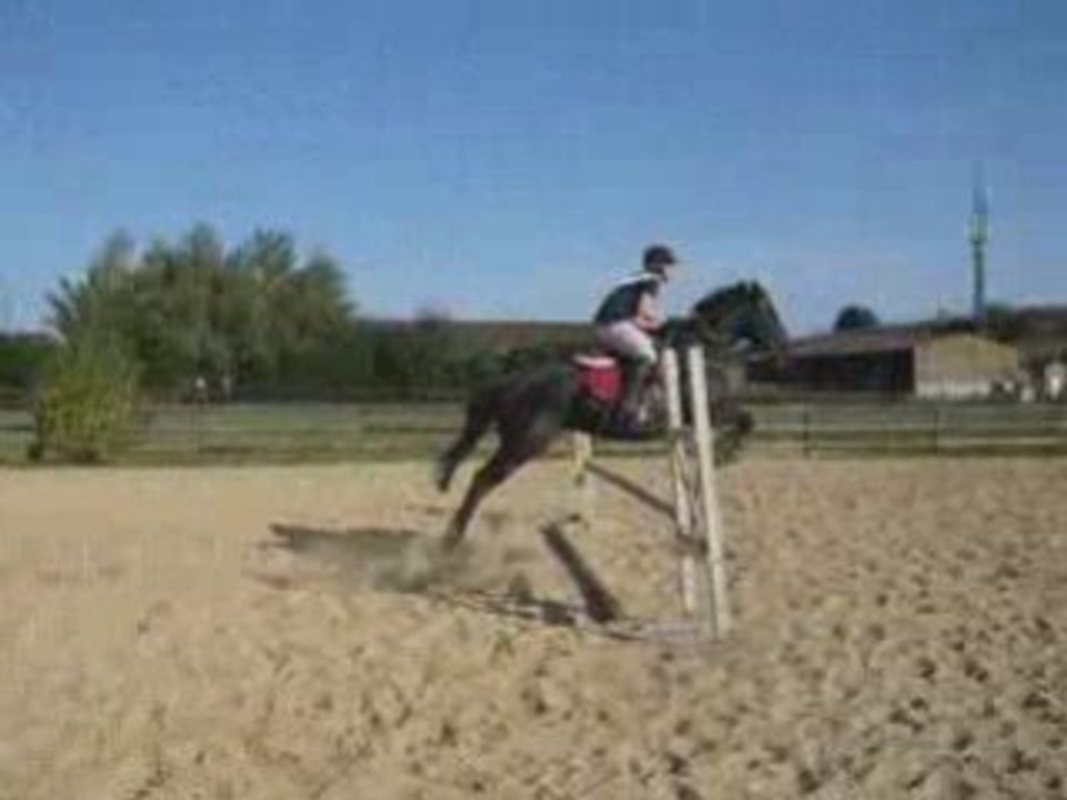 Saut double 1 foulée