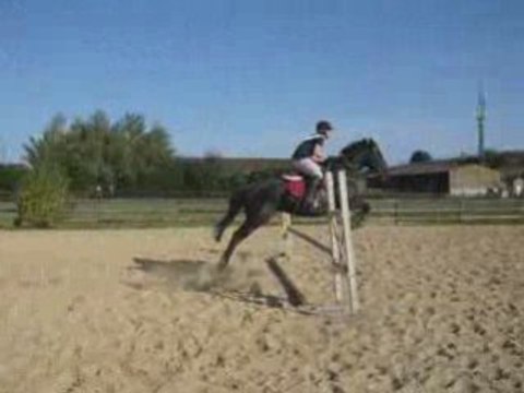 Saut double 1 foulée