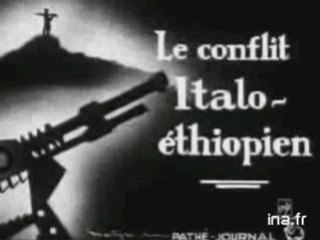 La guerre Italie-Ethiopie (octobre 1935)