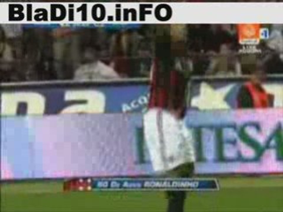 ronaldinho's goal vs inter 28-09-2008