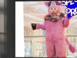 Cow Plush Economy Adult Mascot Costume at the best prices.